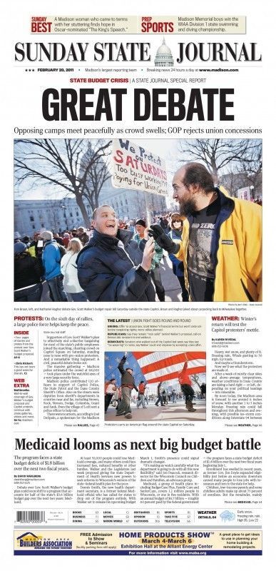 Feb. 20, 2011 front page
